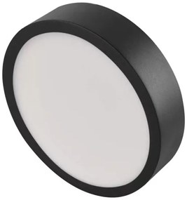Plafonieră LED/12,5W/230V 3000/3500/4000K d. 17 cm negru