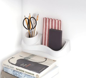 Biblioteca pentru birou din PAL  Selena Pink 117x102x28 cm