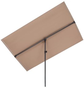 Flex-Shade XL, umbrelă de soare, 150 x 210 cm, poliester, UV 50, maro deschis