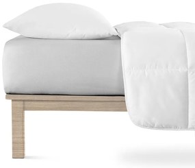 Cearșaf elastic jersey cu elastan gri 180 x 200 cm