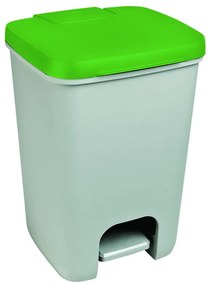 Coș de gunoi Curver Essentials, 20 l, gri - verde