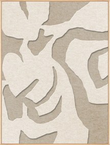 Tablou cu ramă/acustic 3D 90x120 cm Soft Embrace 1 – Malerifabrikken