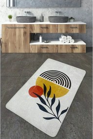 Covoras baie LE SOLEILA, 70x120 cm, forma dreptunghiulara, poliester,