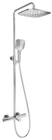 Ravak X070163 - Set de duș TERMO cu baterie termostatică, crom lucios