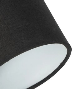 Plafoniera modernă neagră 89,5 cm reglabilă cu 4 lumini - Hetta