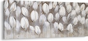 Tablou - Lalele structurate (120x50 cm)