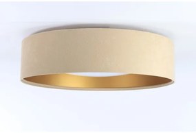 LED Plafonieră GALAXY 1xLED/24W/230V bej/auriu