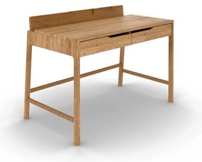 Birou din lemn de stejar 65x120 cm Twig – The Beds