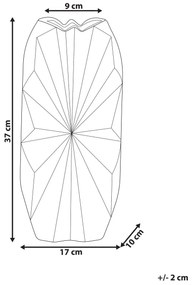 Vază 37 cm Alel (auriu). 1077342