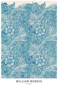Poster William Morris - Blue Marigold, (61 x 91.5 cm)