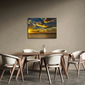 Apus de soare la mare (70x50 cm)