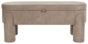 Bancă maro deschis Orly – White Label