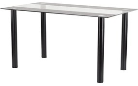 Norman 4+1 set de sufragerie negru