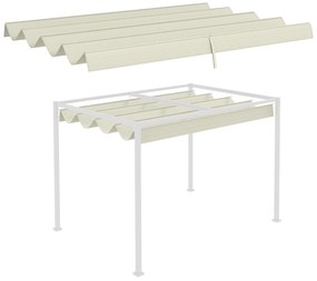 Outsunny Acoperiș de schimb pentru pergolă, material de înlocuire, protecție solară Anti-UV 30+ pentru pergolă de 3 x 2 m | Aosom Romania