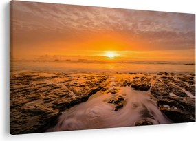 Tablou cu apus de soare (90x60 cm)