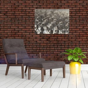 Tablou - Turmă de antilope sălbatice (70x50 cm)