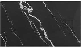 Cadita de dus Magnum Carrara neagra 90x120
