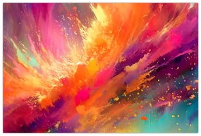 Tablou - Abstractizare dinamică (90x60 cm)