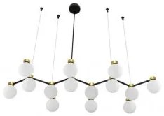 Suspensie moderna 14 becuri G9 OVALINO 9620163 NOVA LUCE