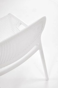 Scaun plastic K532 alb