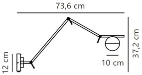 Lampă de perete Nordlux CONTINA 1xG9/5W/230V negru