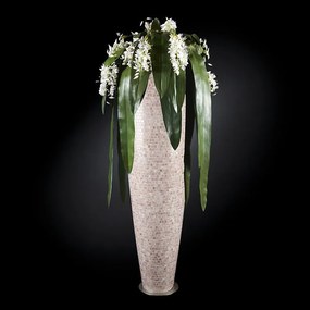 Aranjament floral mare ROMA MOSAICO BISAZZA, roz 205cm