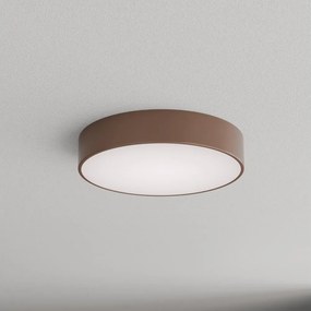Brilagi - Plafonieră pentru baie cu senzor CLARE 3xE27/24W/230V, Ø 40 cm, maro, IP54