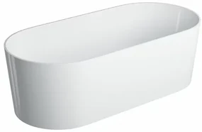 Cada freestanding Omnires Ovo M+ alb 160x75 cm
