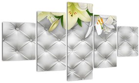 Tablou cu flori de crin (125x70 cm), în 40 de alte dimensiuni noi