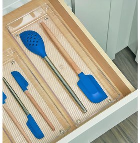 Organizator pentru sertar bucatarie Linus, iDesign, 38x15x5 cm, plastic