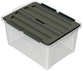 Multibox cu capac atașat Eco 30 l , capac negru, 30 l