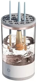 Aparat curatare pensule de machiaj Vivva Brushnista, 2in1, Design compact, USB, Alb