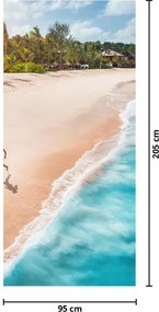 Fototapet pentru ușă - Echipament pentru plajă (95x205cm)