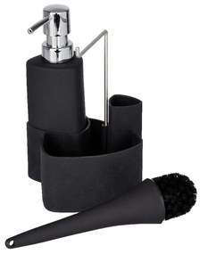 Set pentru produsele de spălat vase Wenko Empire, 250 ml, negru
