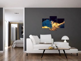 Tablou cu parașutiști în ceruri (90x60 cm)