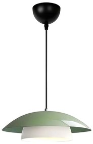 Lustră cu cablu MOONLIGH 1xE27/40W/230V verde