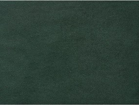 Colțar verde cu tapițerie din catifea (cu colț pe partea stângă/cu șezlong) Sierra – Bobochic Paris