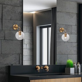 Aplică de perete în culoarea bronz ø 15 cm Viran – Opviq lights