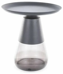 Masa de cafea Tiffany A negru/negru ø50/h52 cm