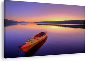 Tablou - Kayak pe lac (90x60 cm)