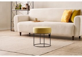 Taburet RELO, Ø 40 cm, galben