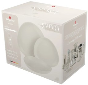 Set farfurii ovale 18 piese Sahara Berlinger Haus BH 10020, crem, moderne