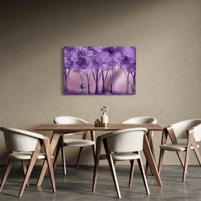 Tablou - Cerbi în pădurea magică (90x60 cm)