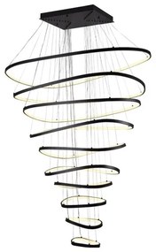 Lustră LED dimabilă aplicată LED/370W/230V 3000-6500K + telecomandă