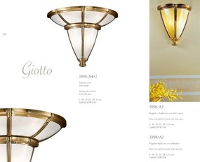 Plafoniera eleganta LUX realizata manual Giotto, 90cm