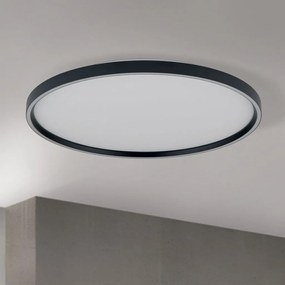 Plafoniera LED design circular MASCA D-60cm negru