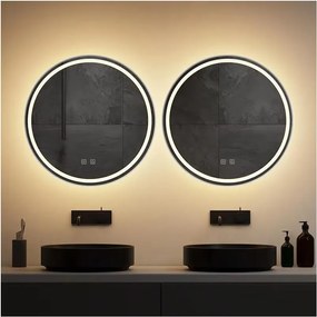 Oglinda LED 50cm MMJ crom periat