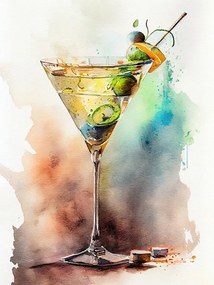 Ilustrație Drinks cocktail, Justyna Jaszke