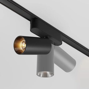 Spot LED, accesoriu pentru sina magnetica Radity, Focus negru 12W 3000K