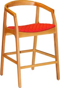 Scaun bar tapitat,fag,Seria Special AST-650,Homs,60016,rosu